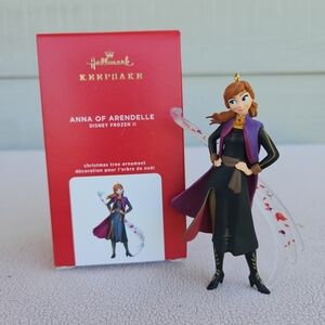 Hallmark Disney Frozen 2 Anna of Arendelle Ornament Wind Keepsake Christmas